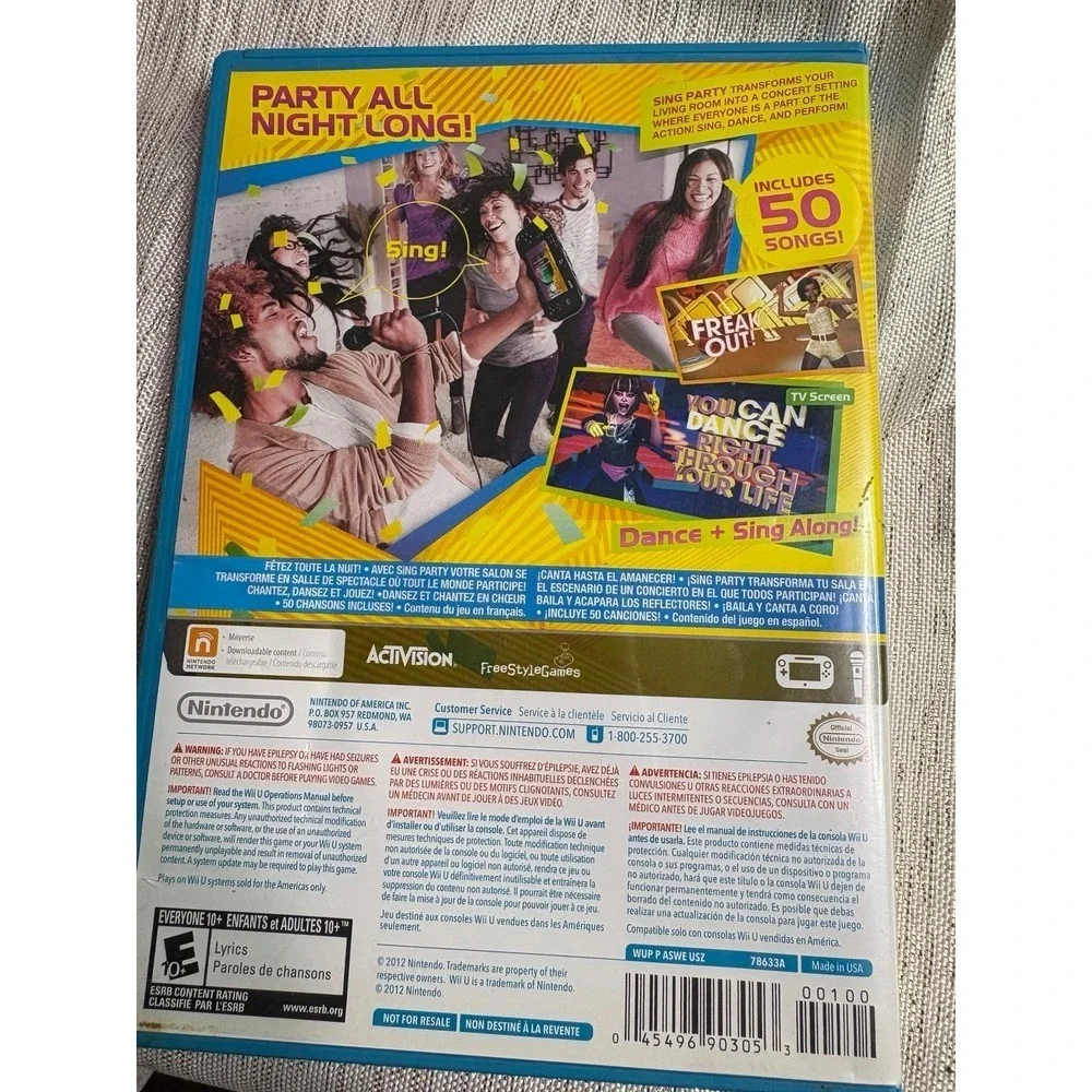 Wii U Just Dance Disney Party family bundle